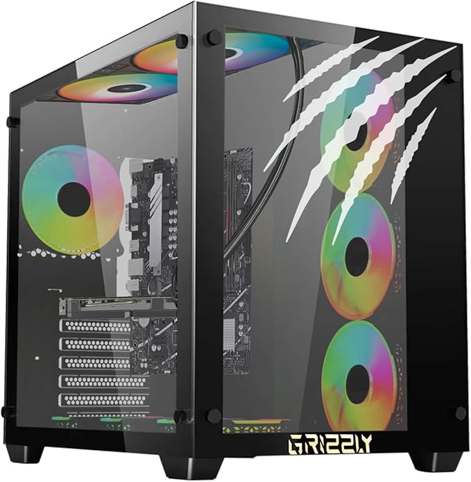 PC GAMER GRIZZLY INTEL CORE I5 14400 4.7GHZ RTX4060 32GB NV2 1 TB WIFI BT PG-INTEL072 UN AÑO DE GARANTIA