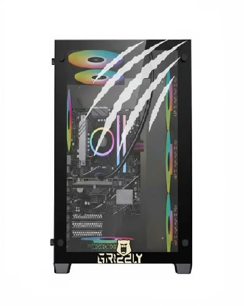 PC GAMER GRIZZLY INTEL CORE I5 14400 4.7GHZ RTX4060 32GB NV2 1 TB WIFI BT PG-INTEL072 UN AÑO DE GARANTIA