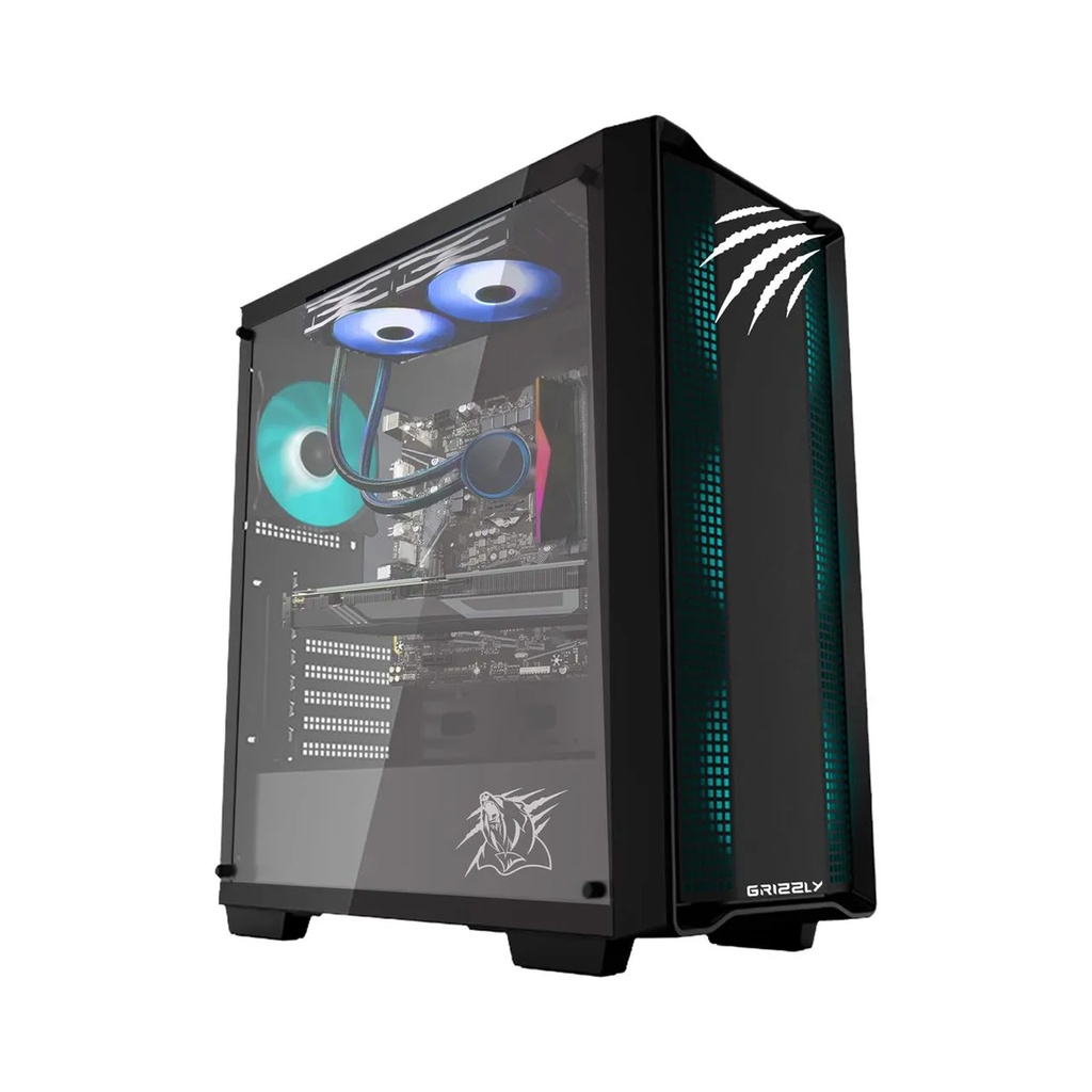 PC GAMER GRIZZLY INTEL CORE I7 12700F 5GHZ RTX4060 16GB NV2 1 TB WIFI BT PG-INTEL067 UN AÑO DE GARANTIA