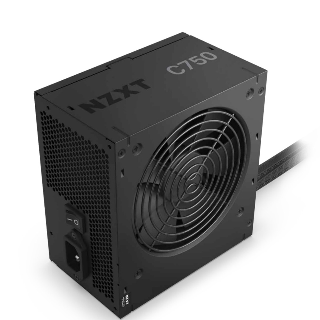 FUENTE NZXT C750 ATX 80 PLUS BRONCE 24-PIN 750W PA-7B2BB-US 11M DE GARANTIA