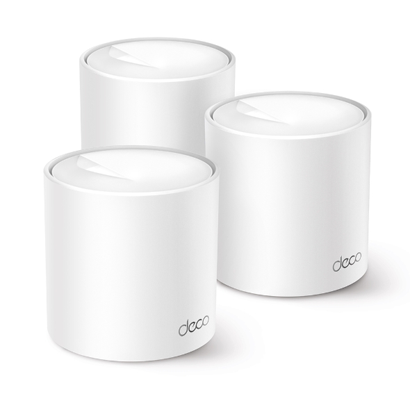 ROUTER TP LINK  MESH DECO X10 (3 PACK) WIFI  DUAL BAND  AX1500 1AÑO DE GARANTIA