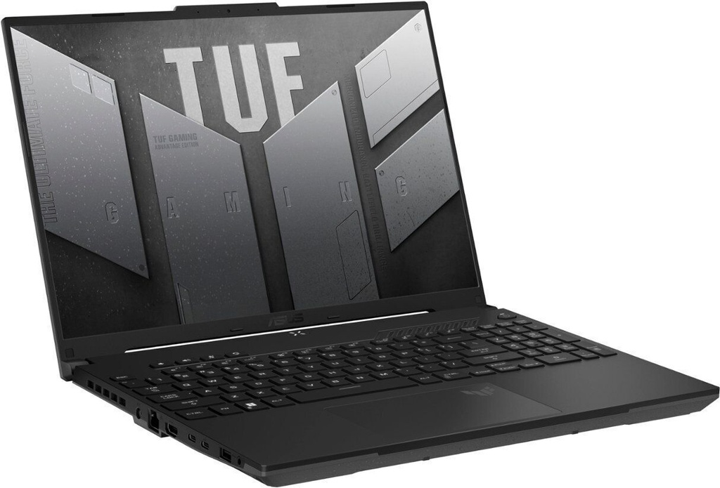 LAPTOP ASUS TUF RYZEN 7 7735HS 512GB SSD 16GB DDR5 RX7700S 16" FHD TEC/ING W11H NEGRO FA617NT-A16.R77700 90NR0EZ2-M003B0 12M DE GARANTIA