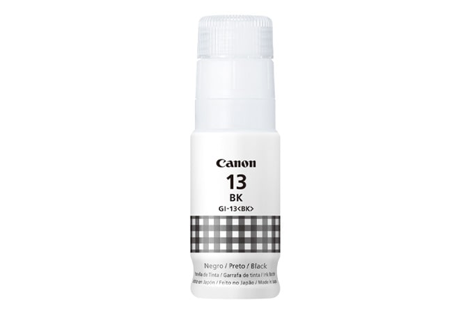 TINTA CANON GI-13BK NEGRO COM/G510/G610 PIXMA 4695C001 70ML SIN GARANTIA