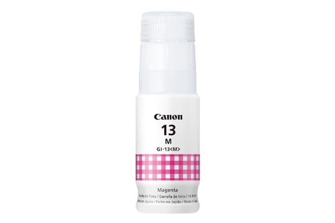 TINTA CANON GI-13M MAGENTA COM/G510/G610 PIXMA 4669C001 70ML SIN GARANTIA