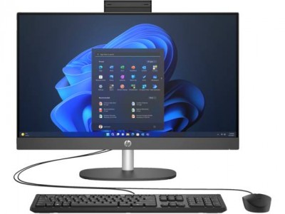 AIO HP PRO ONE RYZEN 3 7320U 512GB SSD 8GB DDR5 23.8" NEGRO W11H 245 G10 9P7K6LA GARANTIA CON FABRICANTE