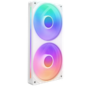 VENTILADOR NZXT F240 RGB CORE WHITE 240MM UN SOLO MARCO RF-U24HF-W1 11M DE GARANTIA