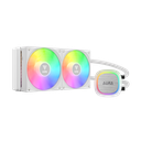 ENFRIAMIENTO GAMDIAS AURA GL240 V2 WH BLANCO 240MM AM5/LGA1700 ARGB GD-AURA GL240 V2 WH 11M DE GARANTIA