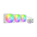 ENFRIAMIENTO GAMDIAS AURA GL360 V2 WH BLANCO 360MM AM5/LGA1700 ARGB GD-AURA GL360 V2 WH 11M DE GARANTIA