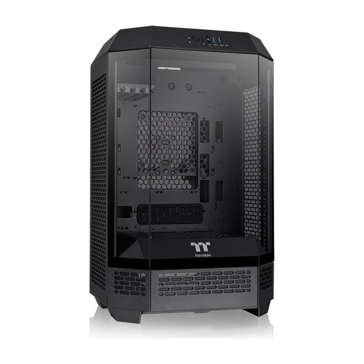 GABINETE THERMALTAKE THE TOWER 300 M-ATX CRISTAL MICROTOWER NEGRO CA-1Y4-00S1WN-00 11M DE GARANTIA