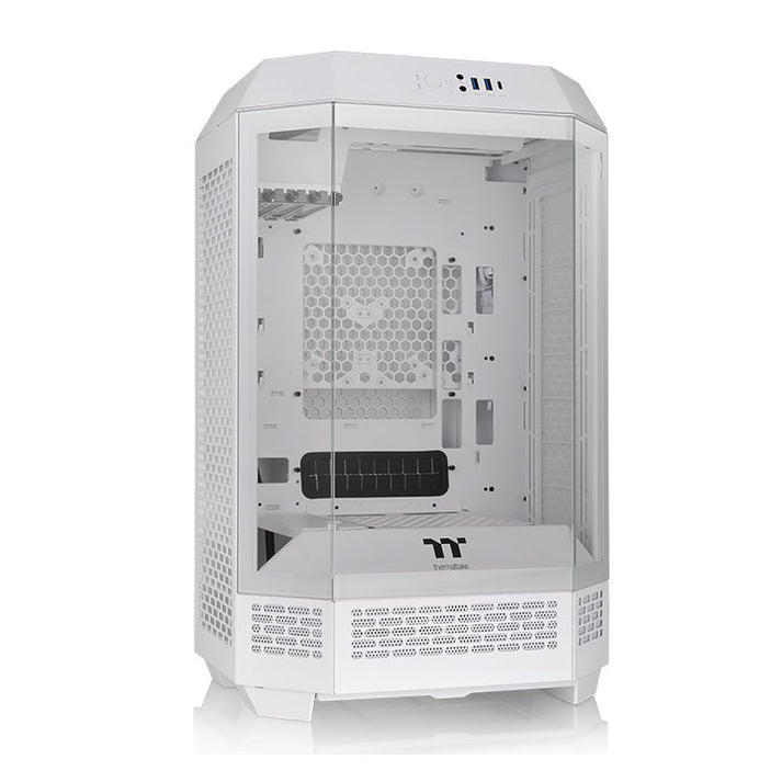 GABINETE THERMALTAKE THE TOWER 300 SNOW MICRO ATX CRISTAL MICROTOWER BLANCO CA-1Y4-00S6WN-00 12M DE GARANTIA
