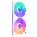 VENTILADOR NZXT F280 RGB CORE WHITE 280MM UN SOLO MARCO RF-U28HF-W1 11M DE GARANTIA