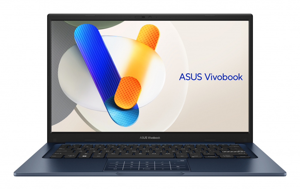 LAPTOP ASUS VIVOBOOK CORE I5 1235U 512GB SSD 8GB DDR4 14" FHD TEC/ESP W11H AZUL F1404ZA-NK434W 90NB1001-M00JH0 GARANTIA CON FABRICANTE