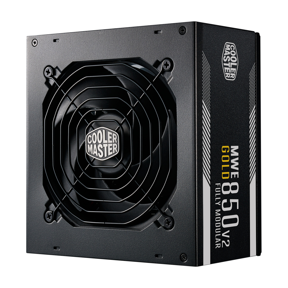 FUENTE COOLER MASTER 850W MWE V2 80PLUS GOLD MODULAR MPE-8501-AFAAG-3U2 11M DE GARANTIA