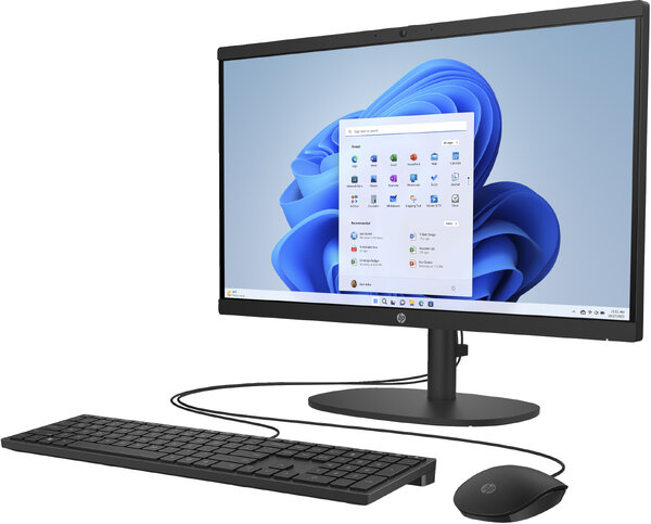 AIO HP 22 CELERON N100 UFS 128GB 8GB DDR5 21.45" NEGRO W11H A47BXLA GARANTIA CON FABRICANTE