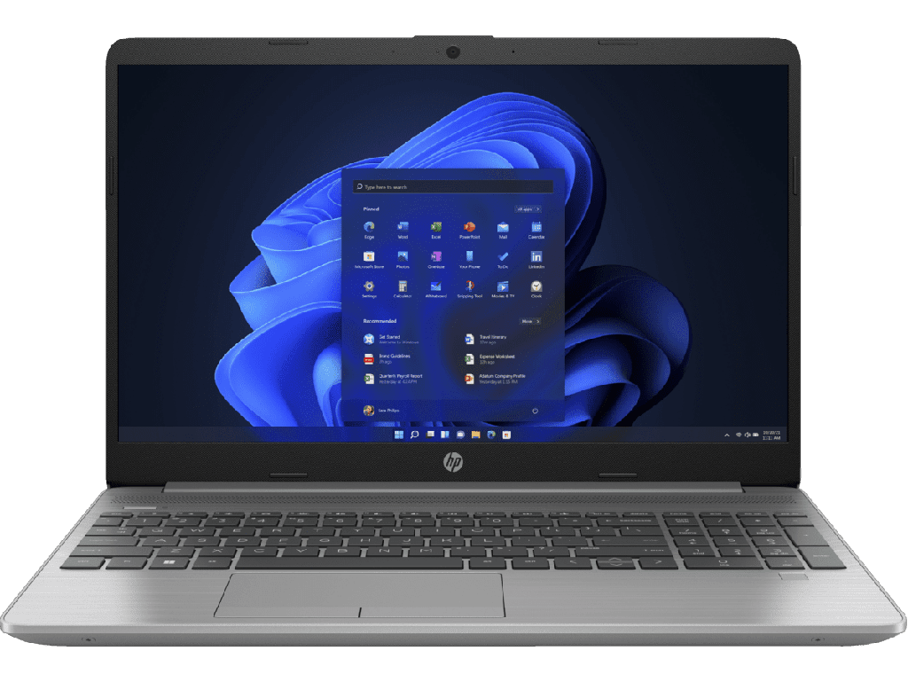 LAPTOP HP RYZEN 7 5825U 512GB SSD 8GB DDR4 15.6" HD W11H PLATA 8J8Y9LA GARANTIA CON FABRICANTE
