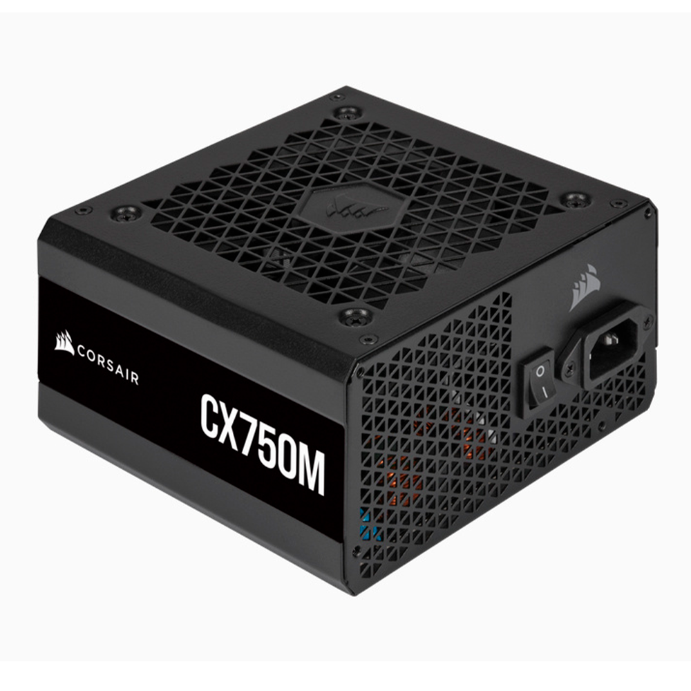 FUENTE CORSAIR CX750M 750W REF 80 PLUS BRONCE SEMI MODULAR CX750M CP-9020222-NA/RF 3M DE GARANTIA