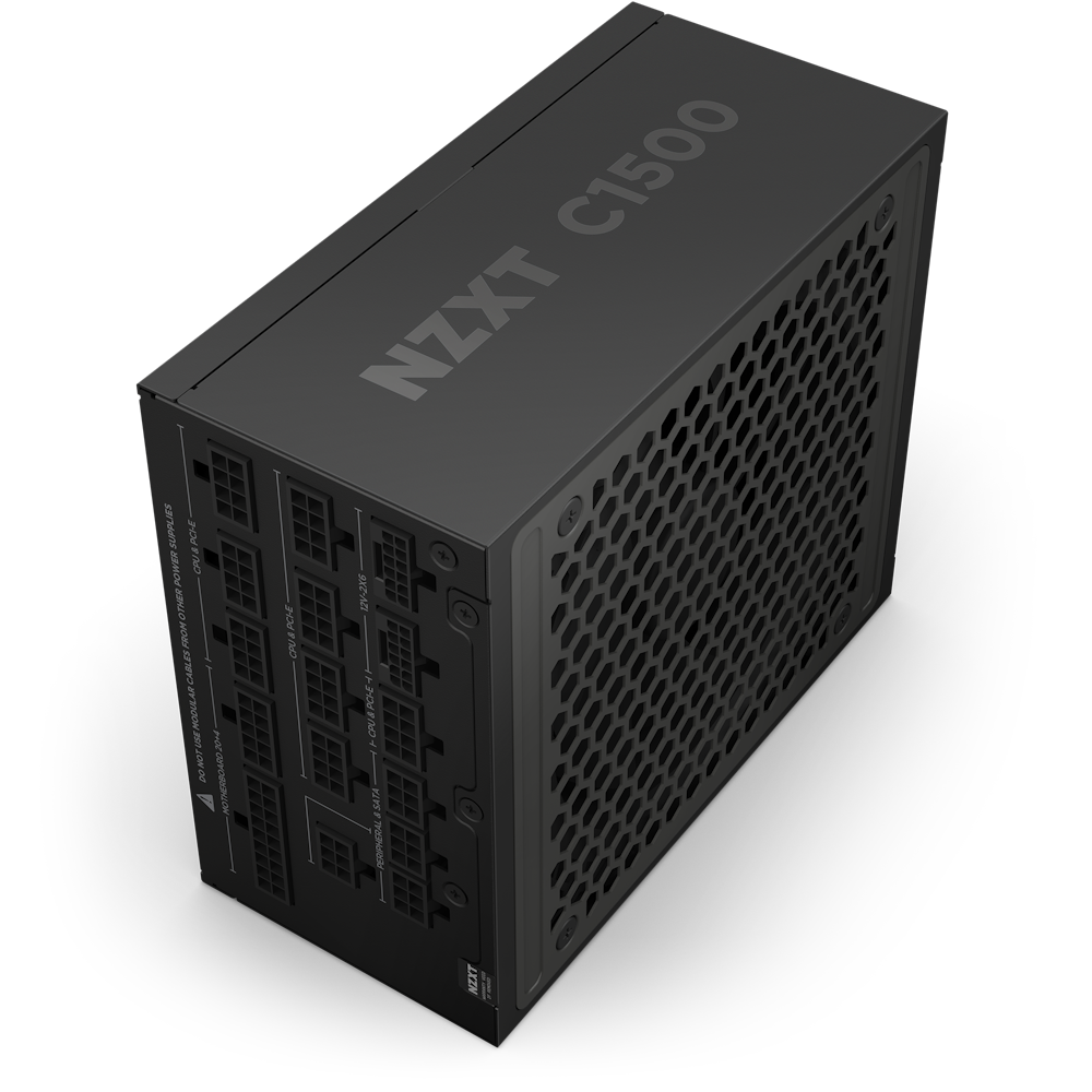 FUENTE NZXT C1500 1600W NEGRO ATX PLATINUM FULL MODULAR PCIEX5.0 PA-5P1BB-US 12M DE GARANTIA C