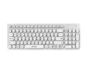 TECLADO ACTECK WIFI INSPIRE COMP TI695 BLANCO BLUETOOTH MULTIDISPOSITIVO AC-934213 3M DE GARANTIA