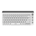 TECLADO ACTECK WIFI UNY COMP TI685 BLANCO BLUETOOTH AC-934190 3M DE GARANTIA