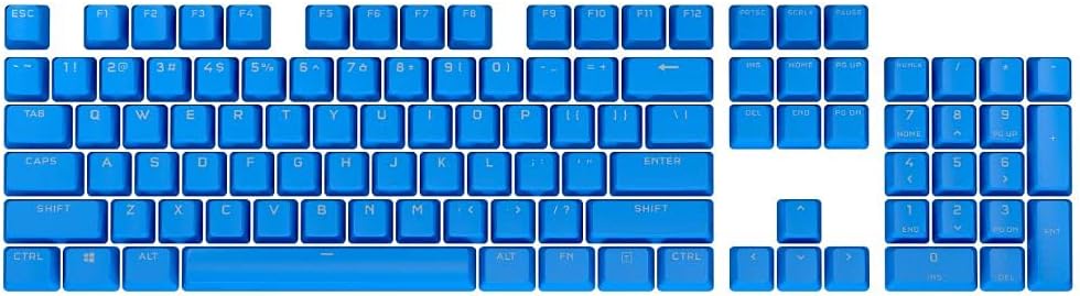 KIT DE TECLAS PBT DOUBLE-SHOT PRO CORSAIR AZUL CH-9911030-NA SIN GARANTIA