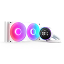 ENFRIAMIENTO NZXT KRAKEN 280 ELITE RGB V2 120MM BLANCO LGA1851/AM5 RL-KR28E-W2 11M DE GARANTIA