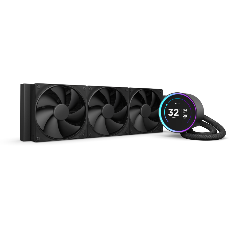 ENFRIAMIENTO NZXT KRAKEN 360 ELITE V2 120MM NEGO LGA1851/AM5 RL-KN36E-B2 12M DE GARANTIA