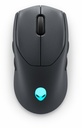 MOUSE ALIENWARE GAMING AW720M OPTICO NEGRO ALAMBRICO/INALAMBRICO BLUETOOTH USB-C 26000DPI 570-ABMP 11M DE GARANTIA