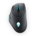 MOUSE ALIENWARE GAMING AW620M OPTICO NEGRO INALAMBRICO USB 26000DPI 570-BBBT 11M DE GARANTIA