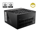 FUENTE MSI MAG A1000G 1000W 80 PLUS GOLD PCIEX5.0 FULL MODULAR ATX  MPG A1000G PCIE5 12M DE GARANTIA
