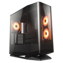 GABINETE COUGAR FV270 RGB NEGRO E-ATX S/FUENTE CRISTAL 3858M60.0005 1AÑO DE GARANTIA