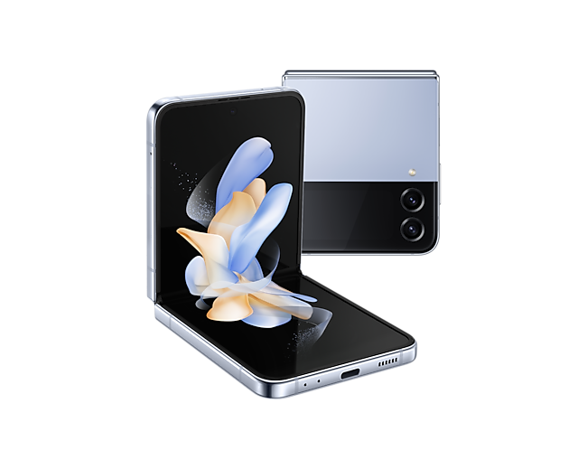 CELULAR SAMSUNG GALAXY Z FLIP 4 5G NFC DUAL-SIM 8GB 256GB 6.7" SM-F721U AZUL 11M DE GARANTIA