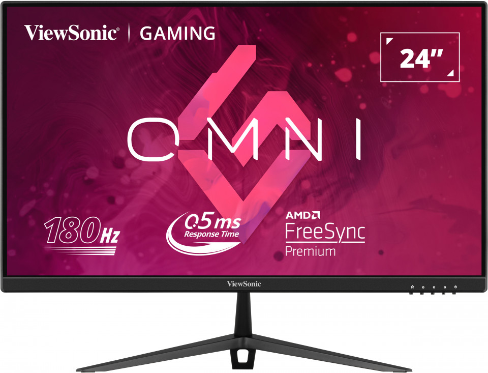MONITOR VIEWSONIC 24" GAMING VX2428 FULL HD 0.5MS 180HZ HDMI DP GARANTIA CON FABRICANTE