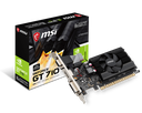 TARJETA DE VIDEO NVIDIA GT710 2GB GDDR3 MSI GT 710 2GD3 LP 1AÑO DE GARANTIA