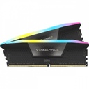 RAM CORSAIR DDR5 VENGEANCE 2X16 32GB 7200 NEGRO RGB CMH32GX5M2X7200C34 1AÑO DE GARANTIA