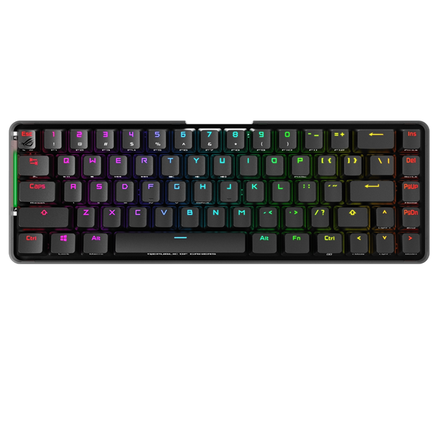 TECLADO ASUS ROG M601 FALCHION NX/NXBL AURA SYNC RGB MECANICO INALAMBRICO ROG NX PBT 2P-C-A NEGRO 90MP01Y8-BKUA00 1 AÑO DE GARANTIA