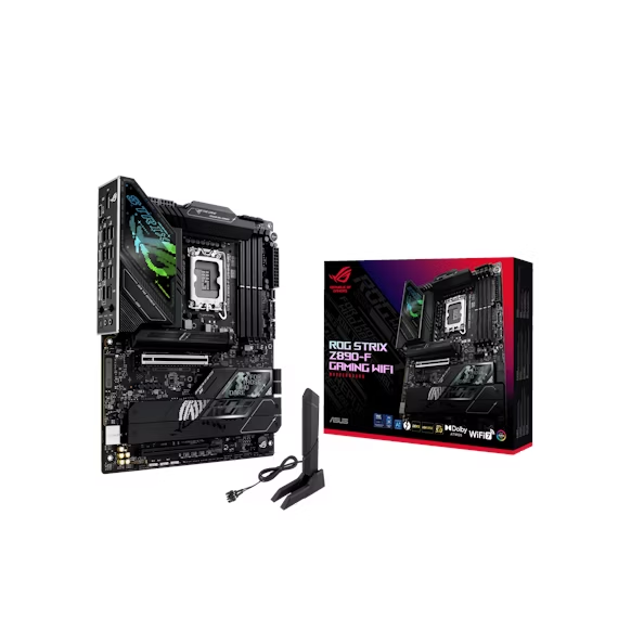 MOTHER INTEL Z890-F WIFI ASUS ROG STRIX LGA1851 4xDDR5 256GB ATX 90MB1I40-M0EAY0 12M DE GARANTIA