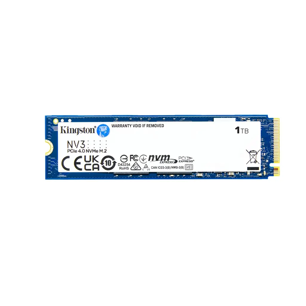 SSD KINGSTON NV3 1TB M.2 2280 NVME SNV3S/1000G 12M DE GARANTIA