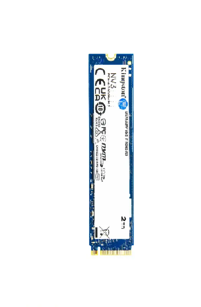 SSD KINGSTON NV3 2TB M.2 2280 NVME SNV3S/2000G 1AÑO DE GARANTIA