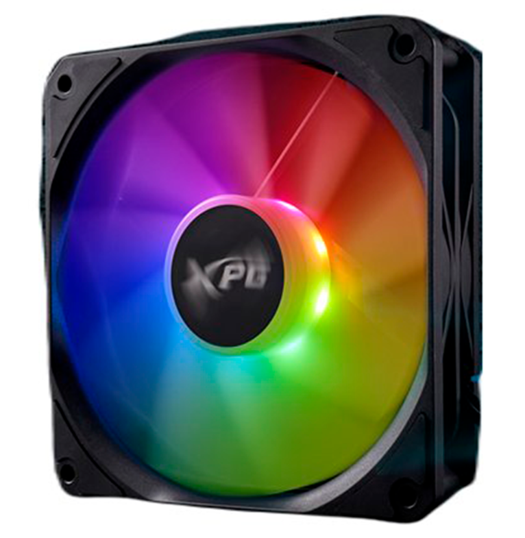 VENTILADOR ADATA XPG VENTO R 120 PWR ARGB NEGRO VENTOR120ARGBPWM-BKCWW 3M DE GARANTIA