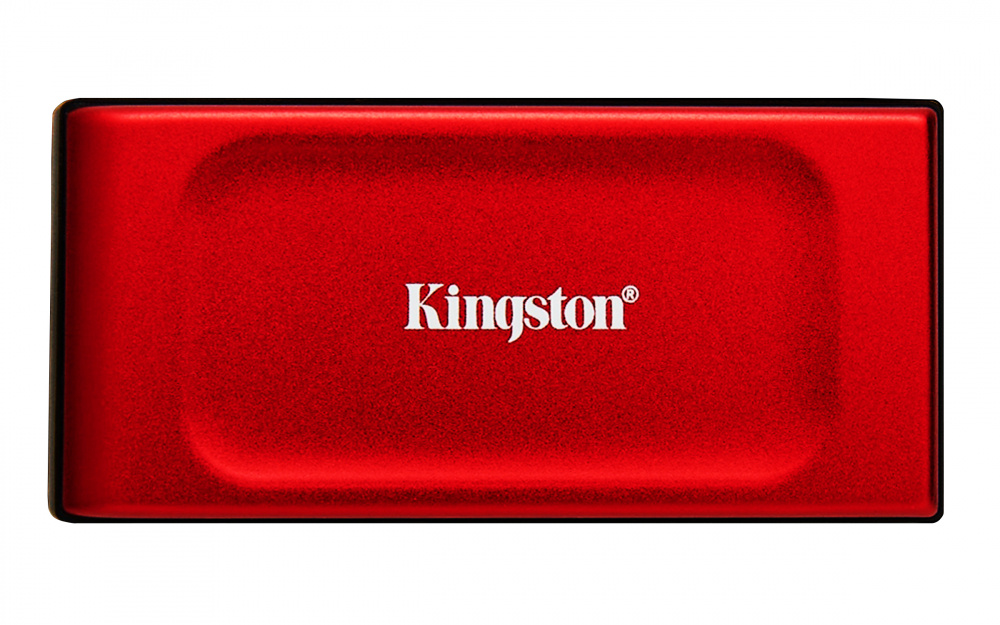 SSD EXTERNO KINGSTON XS1000 2TB USB-C ROJO SXS1000R/2000G 11M DE GARANTIA