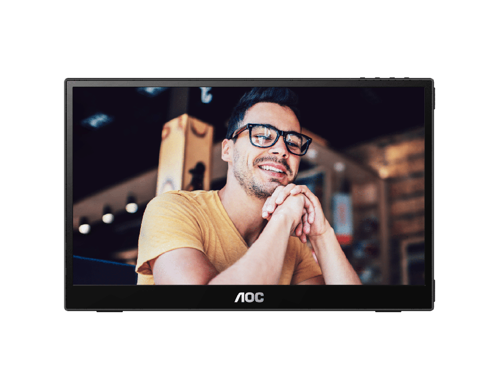 MONITOR AOC PORTATIL 16T3E 15.6" 4MS 60HZ FHD IPS USB-C GARANTIA CON FABRICANTE