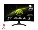 MONITOR MSI 31.5" GAMING 32CQ6F 0.5MS 180HZ WQHD CURVO HDMI DP USB-C MAG 32CQ6F 12M DE GARANTIA