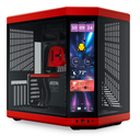 GABINETE HYTE Y70 TOUCH INFINITE EATX S/FUENTE CRISTAL NEGRO/ROJO CS-HYTE-Y70TI-RB 11M DE GARANTIA