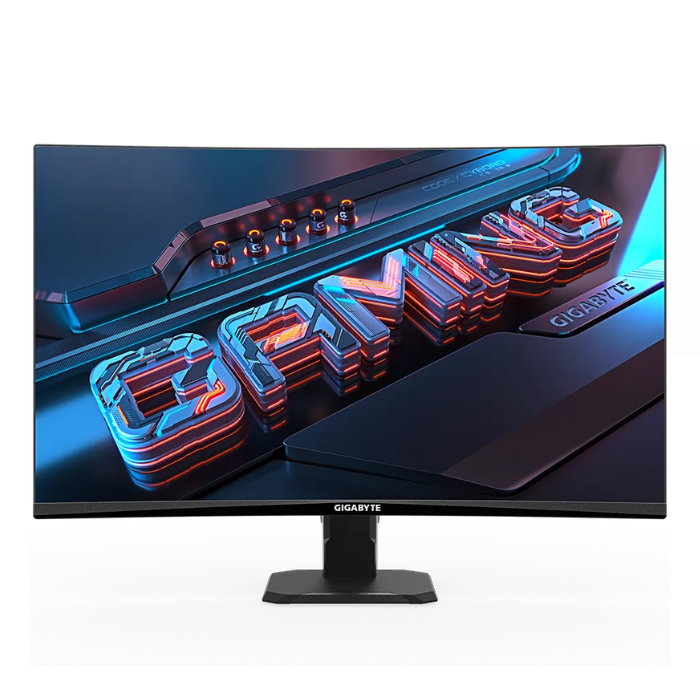MONITOR GAMER GIGABYTE 27" 1MS CURVO 180HZ FHD HDMI 2 DP 1 GS27FC 1 AÑO DE GARANTIA