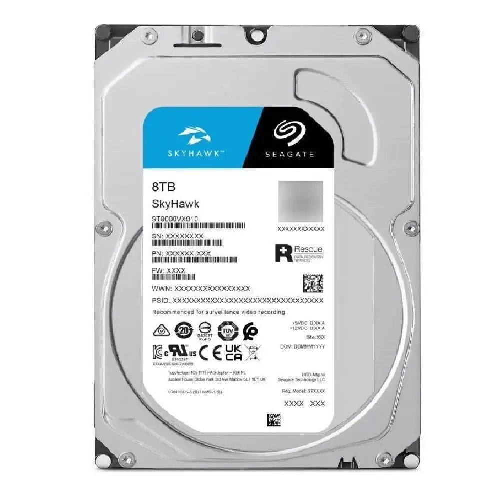 DD SEAGATE NUEVO 8TB 3.5 SKYHAWK ST8000VE001 11M DE GARANTIA