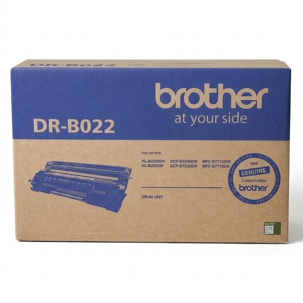 TAMBOR BROTHER DRB022 NEGRO 12000 PAGINAS DCP-B7535DW DCP-B7640DW GARANTIA CON EL FABRICANTE