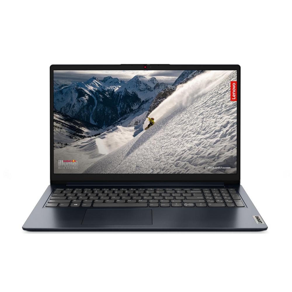 LAPTOP LENOVO IDEAPAD 1 RYZEN 5 7520U 256GB SSD 8GB DDR5 15.6" FHD TOUCH SCREEN TEC/ING W11H AZUL 15AMN7 82VG00MYUS 11M DE GARANTIA