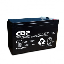 BATERIA DE REMPLAZO PARA NO BREAK CDP SLB 12-7.2 VRLA 12V 7AH 11M DE GARANTIA