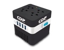 REGULADOR CDP CON SUPRESOR DE PICOS RU-AVR 604 300W 600VA 4 CONTACTOS 4 PUERTOS USB 11M DE GARANTIA