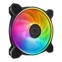 VENTILADOR COOLER MASTER MASTERFAN MF120 HALO NEGRO 120MM 2050RPM ARGB MFL-B2DN-21NP2-R2 3M DE GARANTIA